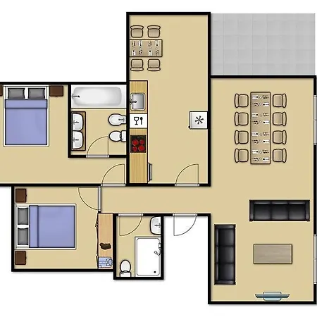 Villa Playa Blanca Sleeps 8 Pool Air Con Wifi
