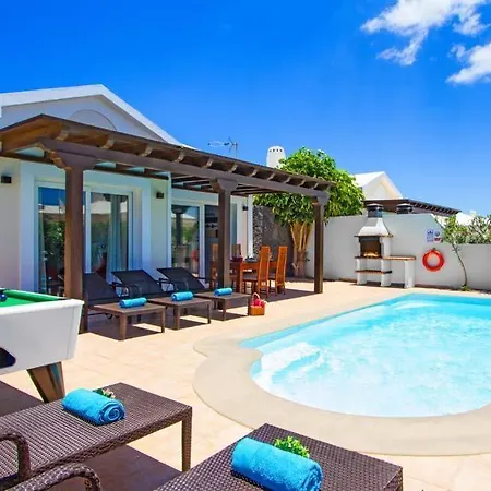 Willa Playa Blanca Sleeps 8 Pool Air Con Wifi *